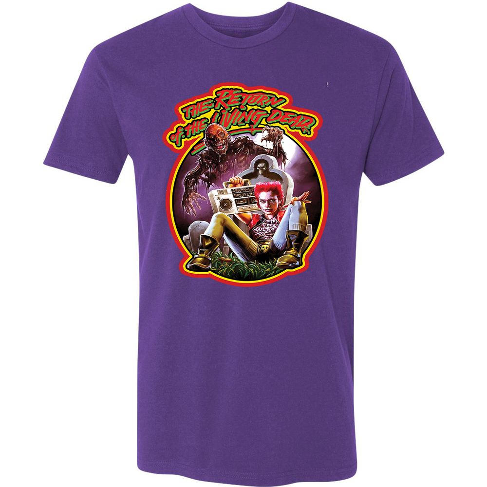 Premium Unisex T-Shirt - QMP4NPNR - Purple Rush - 7