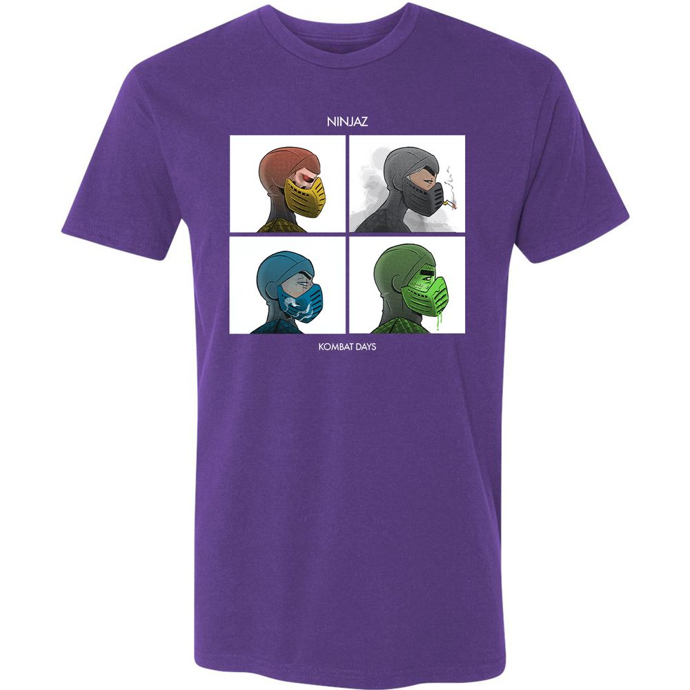Premium Unisex T-Shirt - KAZU98Y7 - Purple Rush - 7