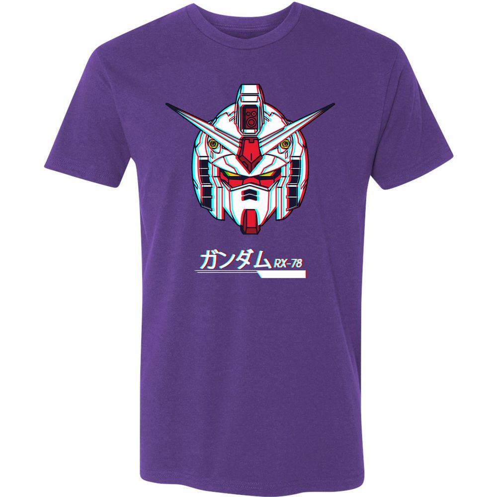 Premium Unisex T-Shirt - QFM44TLJ - Purple Rush - 7