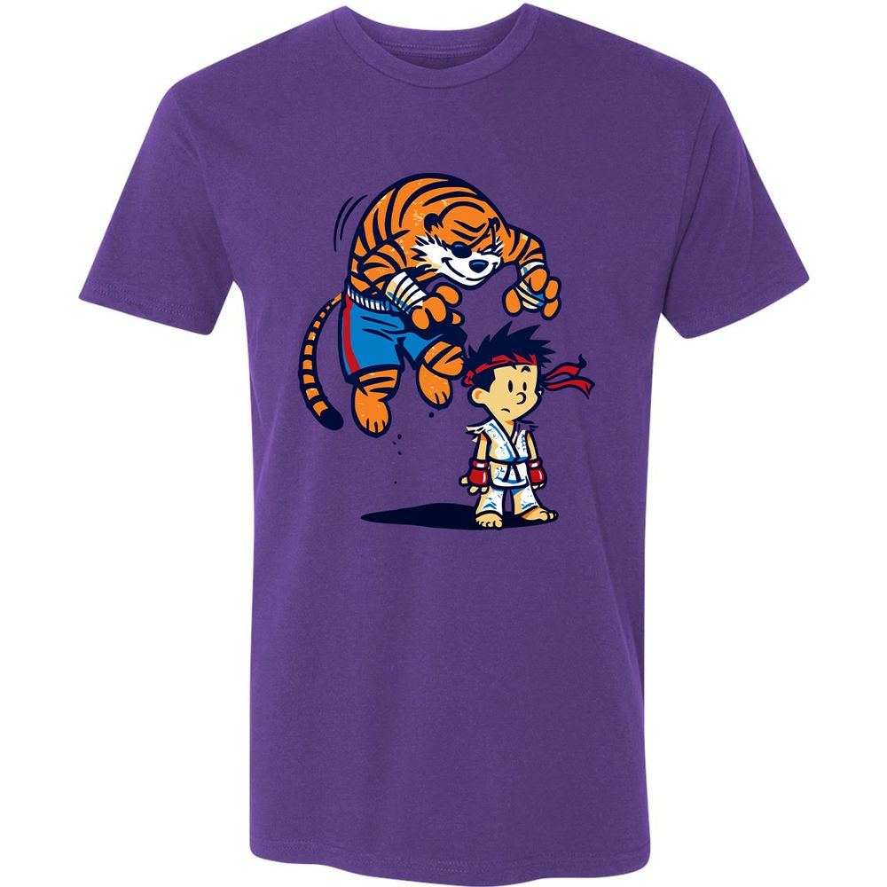 Premium Unisex T-Shirt - VLL7RK8Y - Purple Rush - 7