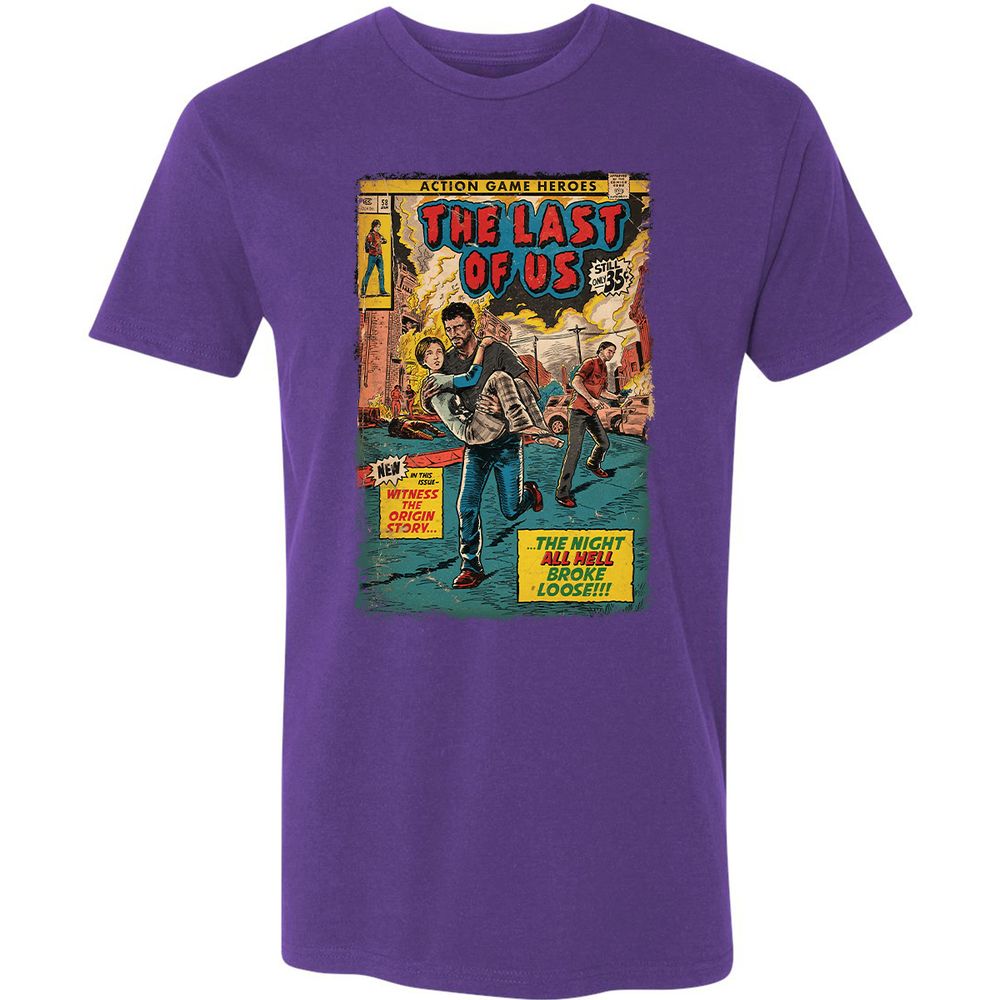 Premium Unisex T-Shirt - 4Q3TTZVY - Purple Rush - 7