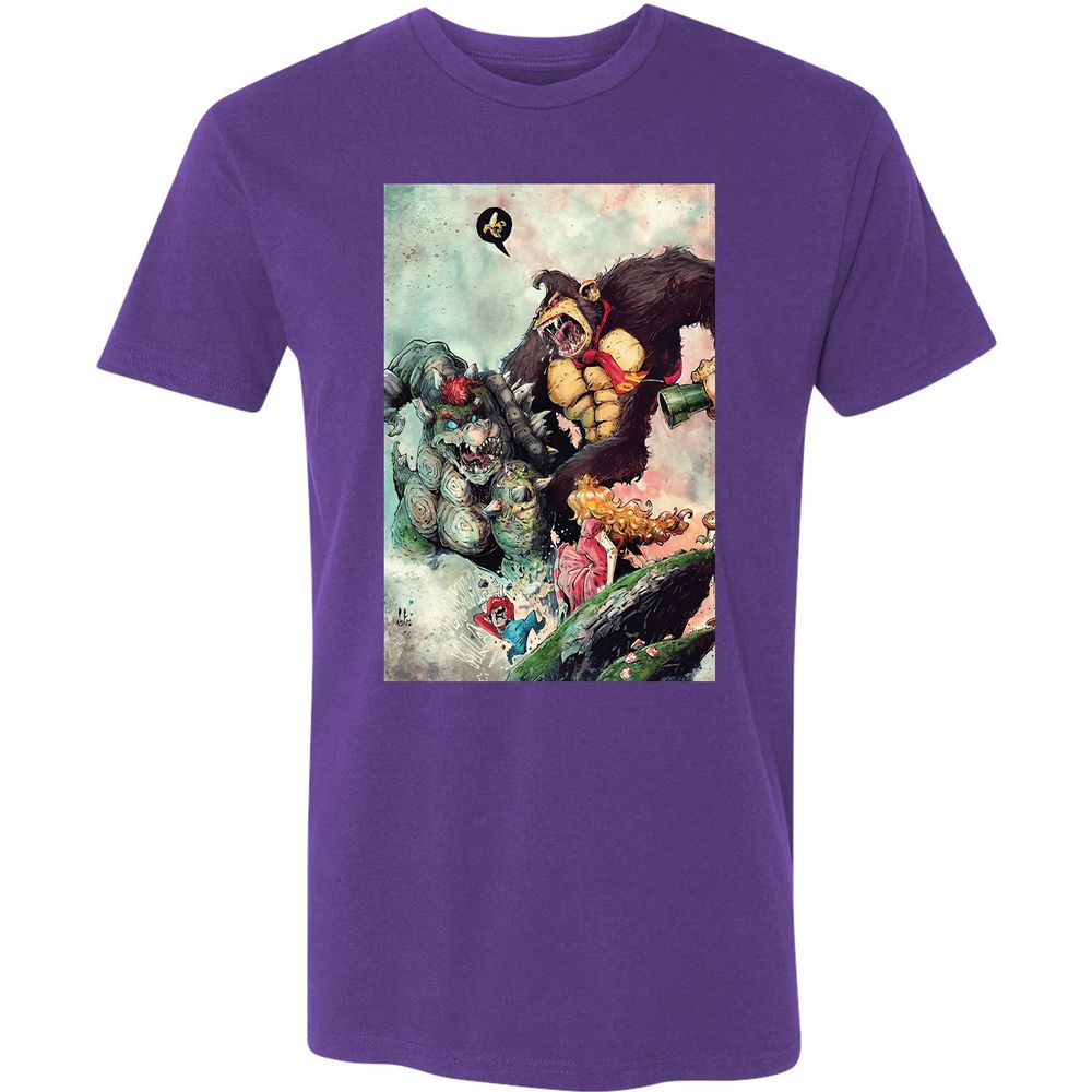 Premium Unisex T-Shirt - KEVB761Q - Purple Rush - 7
