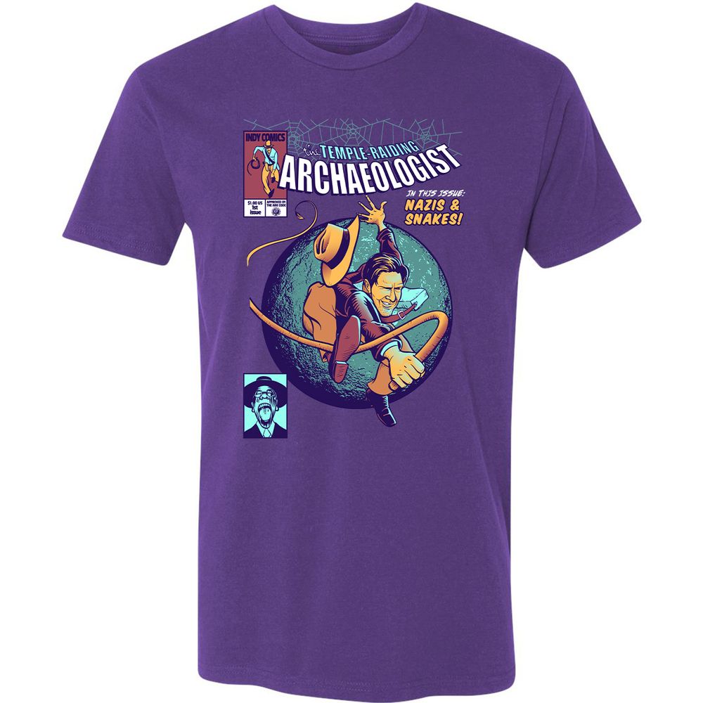 Premium Unisex T-Shirt - VLBW1GUV - Purple Rush - 7
