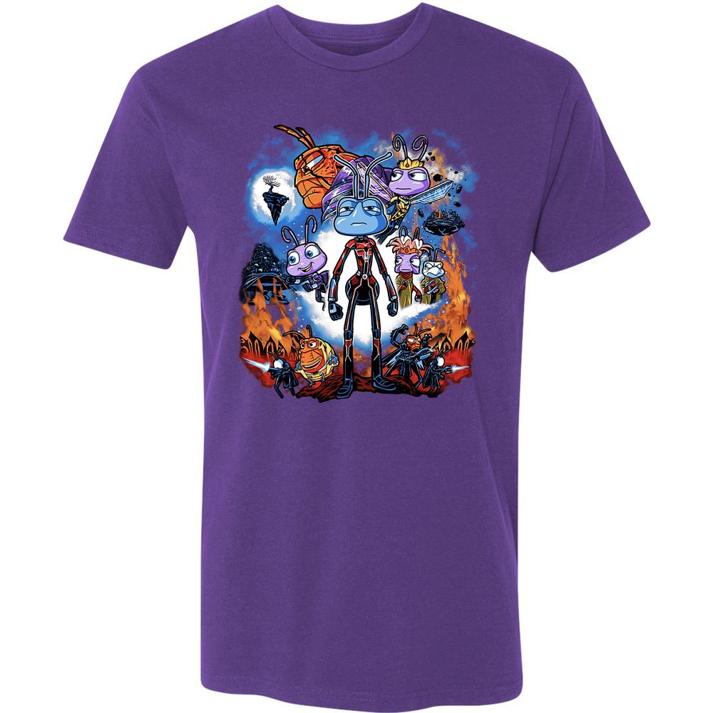 Premium Unisex T-Shirt - H3V1GJCP - Purple Rush - 7