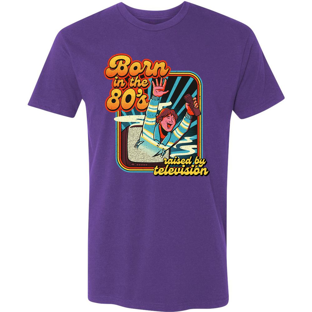 Premium Unisex T-Shirt - RAW57PSH - Purple Rush - 7