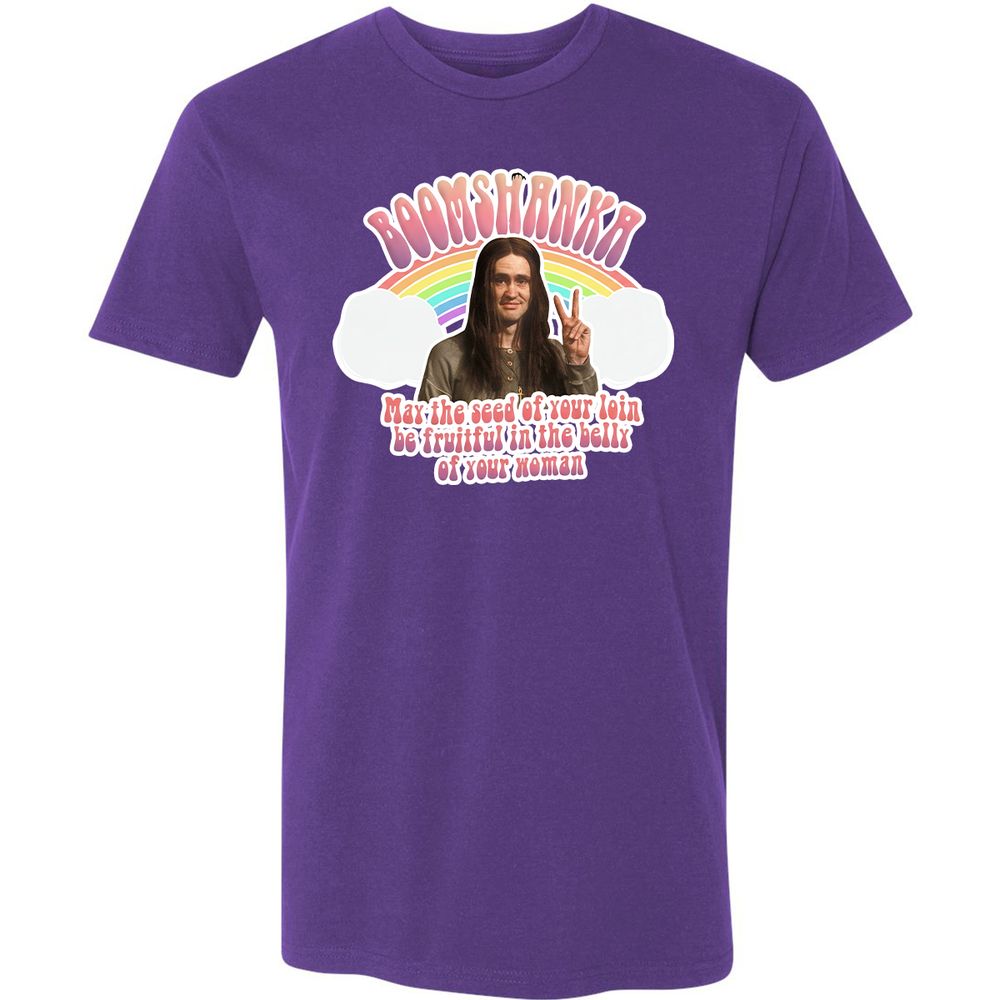 Premium Unisex T-Shirt - WM5VWCCM - Purple Rush - 7