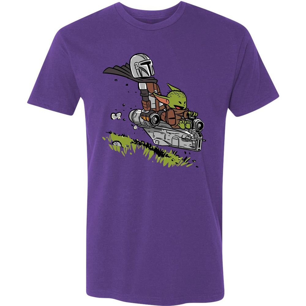 Premium Unisex T-Shirt - X9NX6GWL - Purple Rush - 7