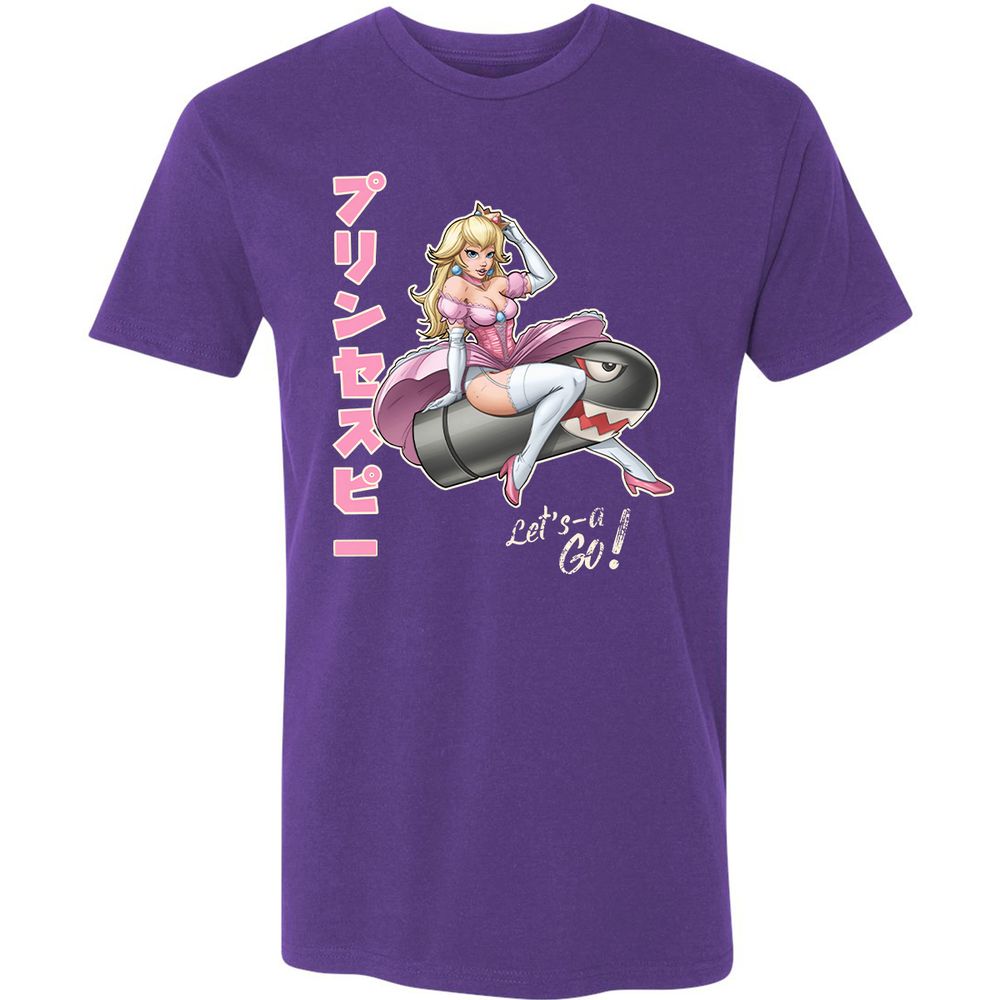 Premium Unisex T-Shirt - 1HTDGA2W - Purple Rush - 7