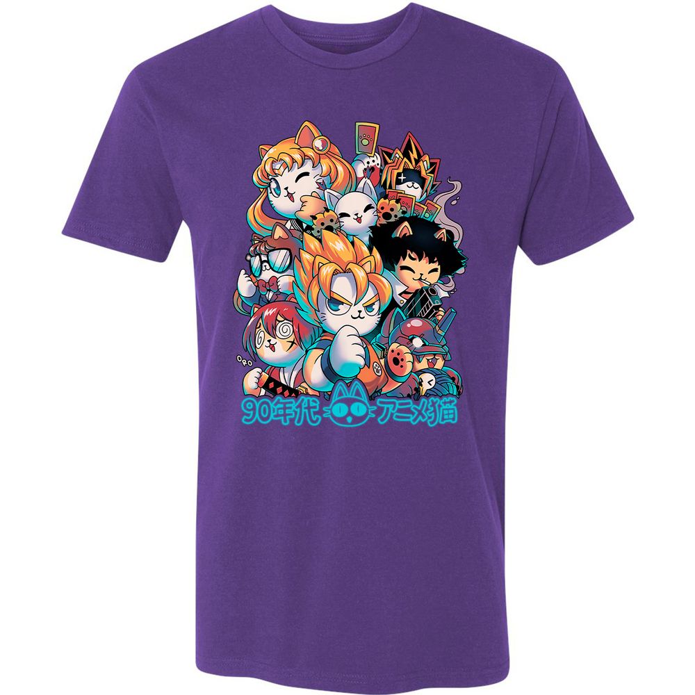 Premium Unisex T-Shirt - GWEJ38Y2 - Purple Rush - 7