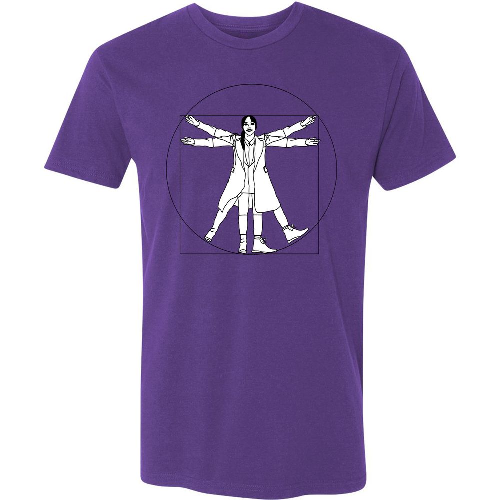 Vitruvian Philomena Cunk - Cunk on Earth - Purple Rush - 7