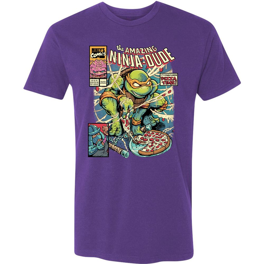 Premium Unisex T-Shirt - KAL3LW14 - Purple Rush - 7