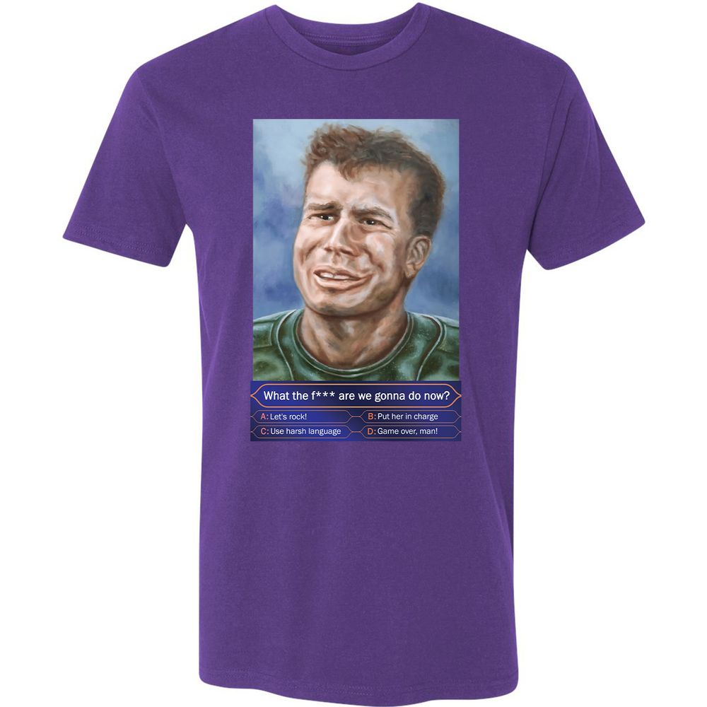 Premium Unisex T-Shirt - TFQGWUJP - Purple Rush - 7