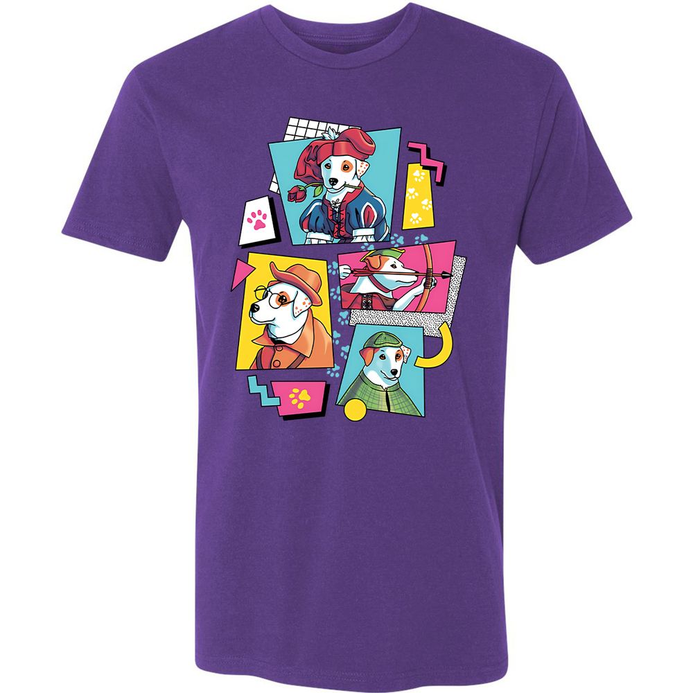 Premium Unisex T-Shirt - E97EZGC1 - Purple Rush - 7