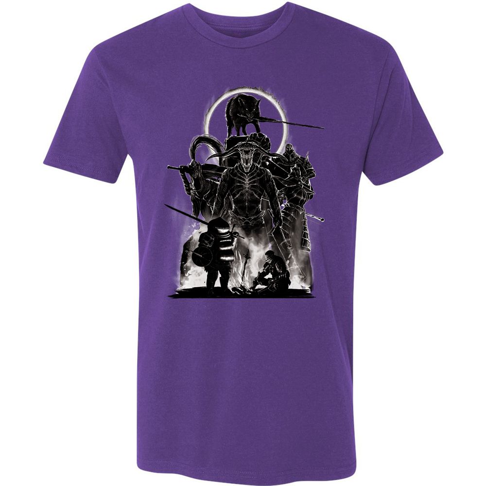 Premium Unisex T-Shirt - 3UKEF935 - Purple Rush - 7
