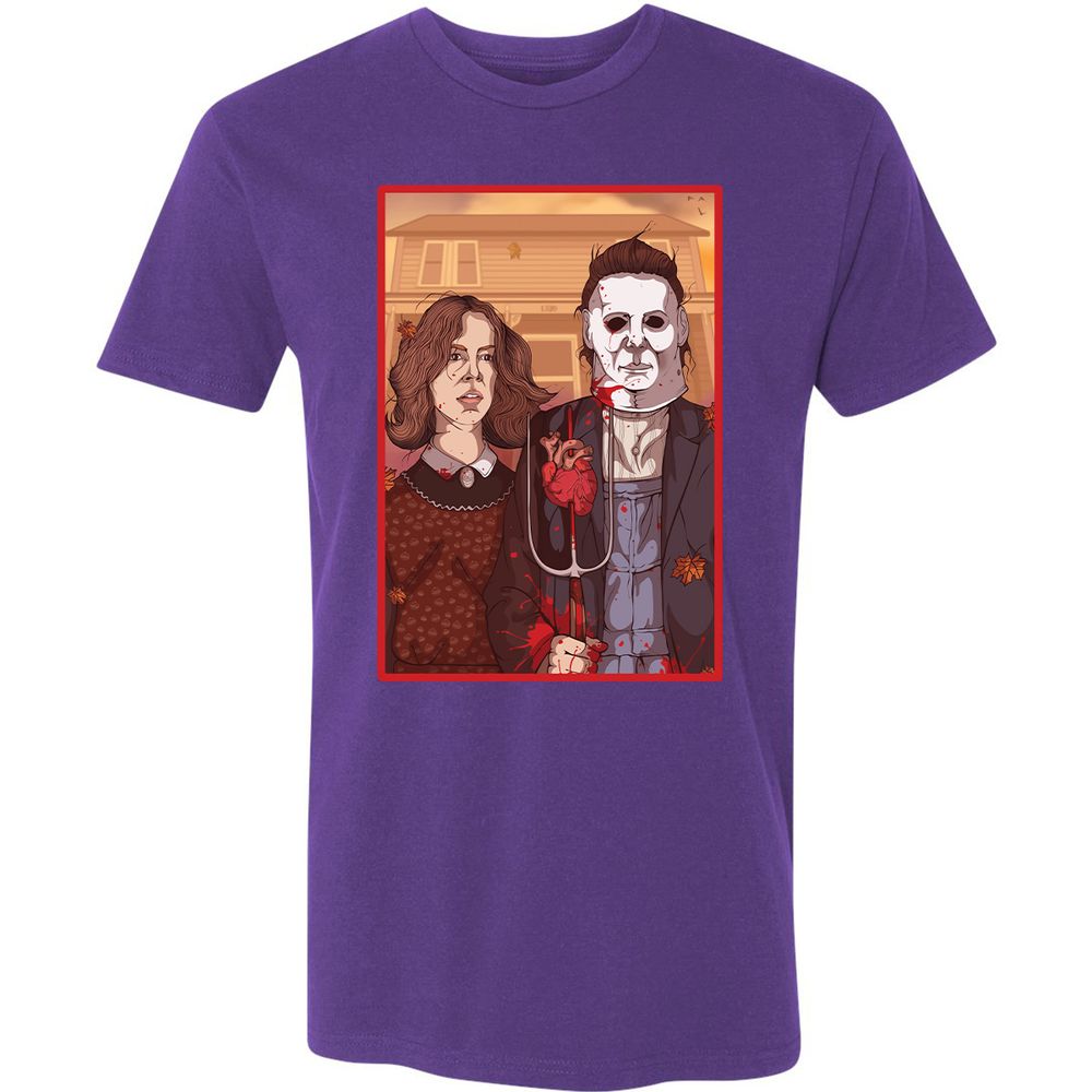 Premium Unisex T-Shirt - 1UN326S2 - Purple Rush - 7