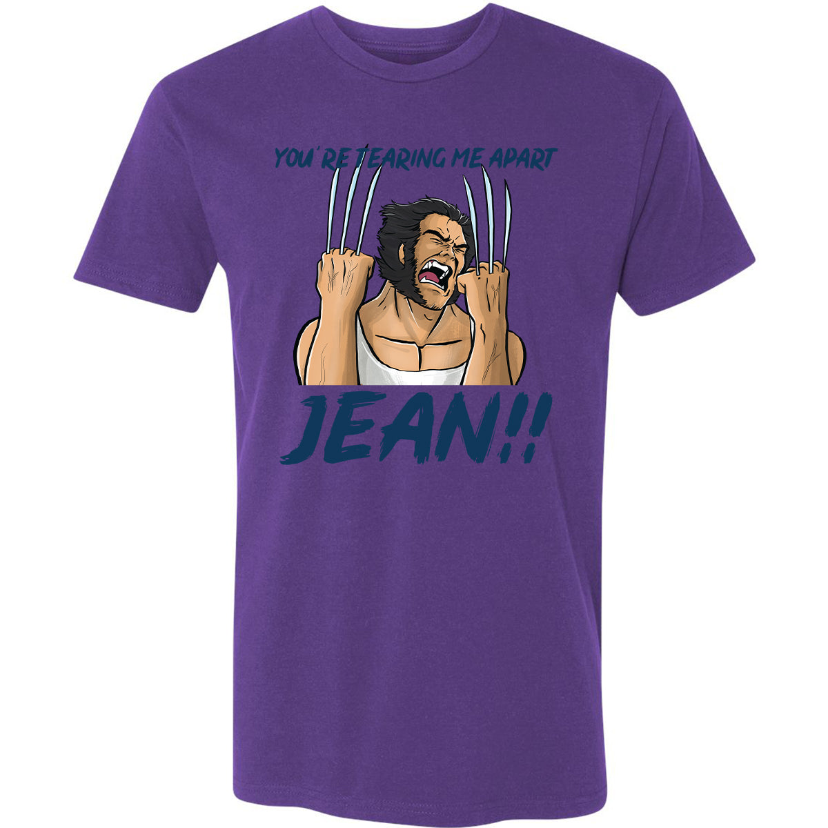 Premium Unisex T-Shirt - K7YEY9MB - Purple Rush - 7