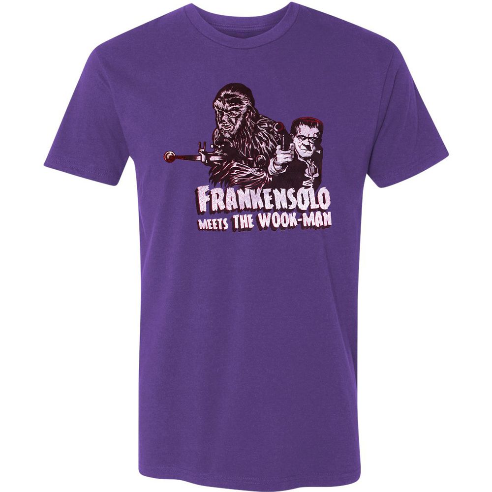 Premium Unisex T-Shirt - L6XBM2U2 - Purple Rush - 7