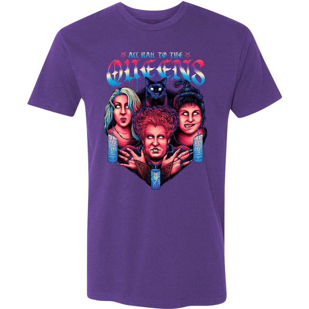 Premium Unisex T-Shirt - HBSNREN5 - Purple Rush - 7