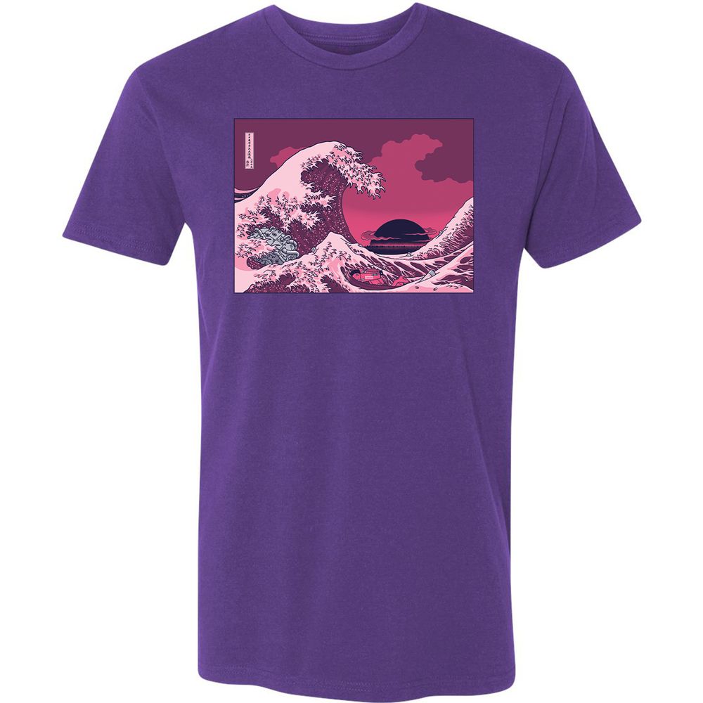 Premium Unisex T-Shirt - 987KL84G - Purple Rush - 7