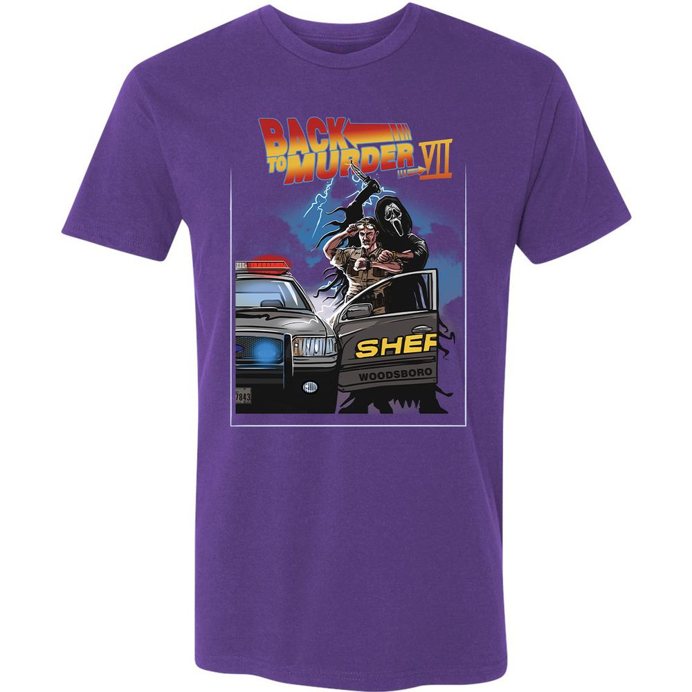 Premium Unisex T-Shirt - NKJM76PY - Purple Rush - 7