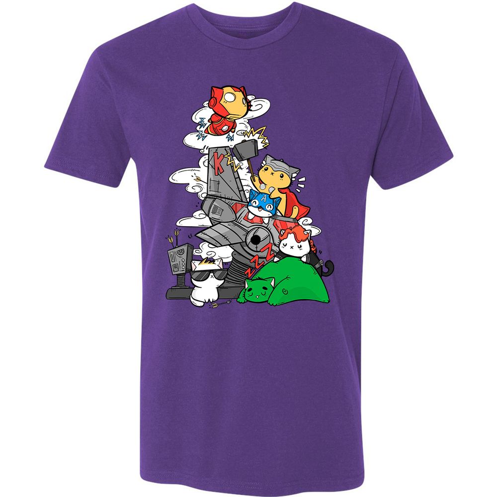 Premium Unisex T-Shirt - 9X48LQGJ - Purple Rush - 7