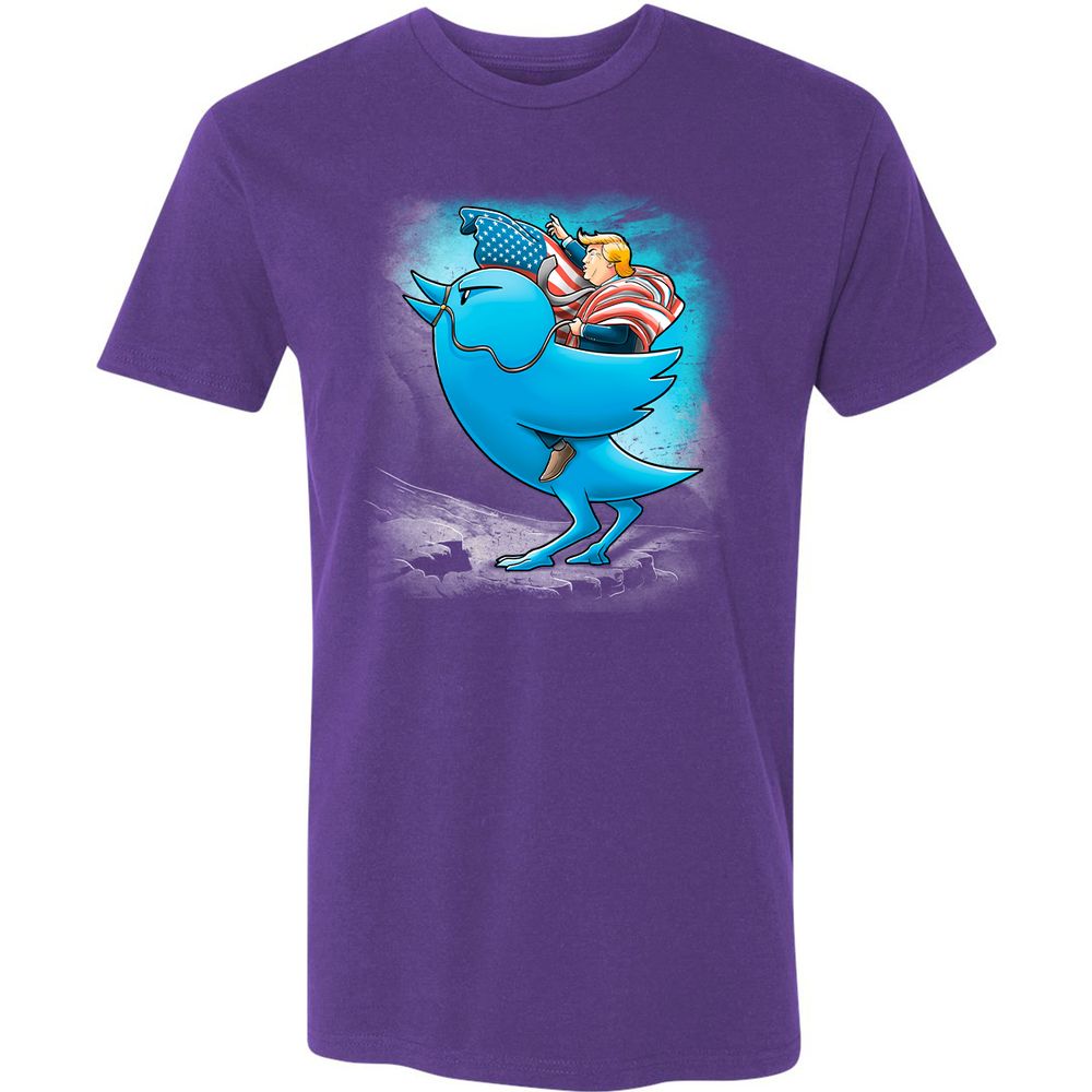 Premium Unisex T-Shirt - 42PYKP2S - Purple Rush - 7