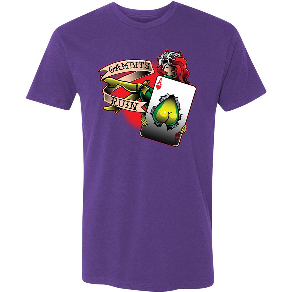 Premium Unisex T-Shirt - W35ZBGWG - Purple Rush - 7