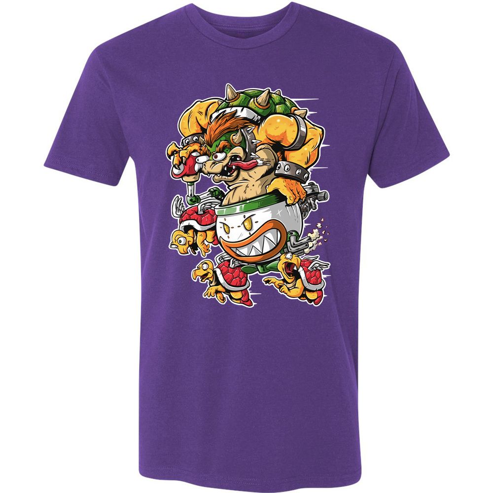 Premium Unisex T-Shirt - PGUUT7BW - Purple Rush - 7
