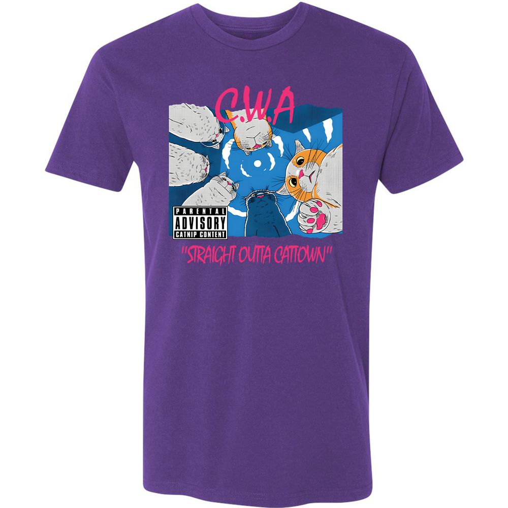 Premium Unisex T-Shirt - WQ918JYV - Purple Rush - 7