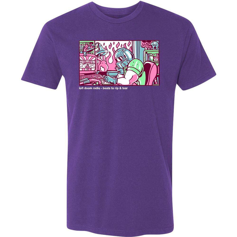 Premium Unisex T-Shirt - 2ZY4KXVE - Purple Rush - 7