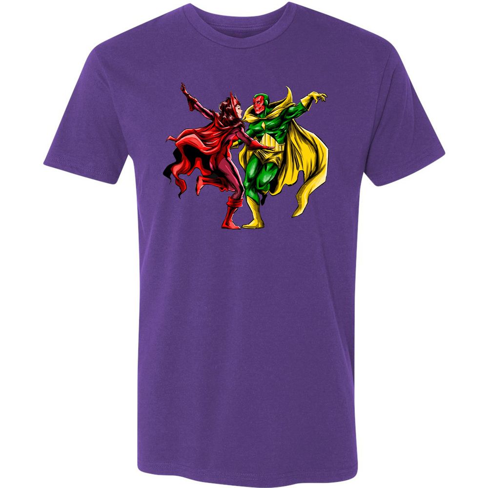 Premium Unisex T-Shirt - 4VTTCHGB - Purple Rush - 7