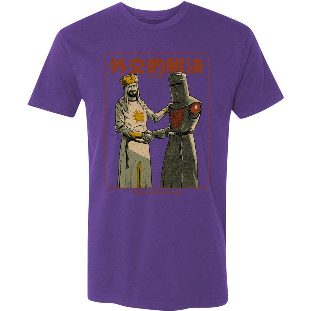 Premium Unisex T-Shirt - A2AXSNHV - Purple Rush - 7