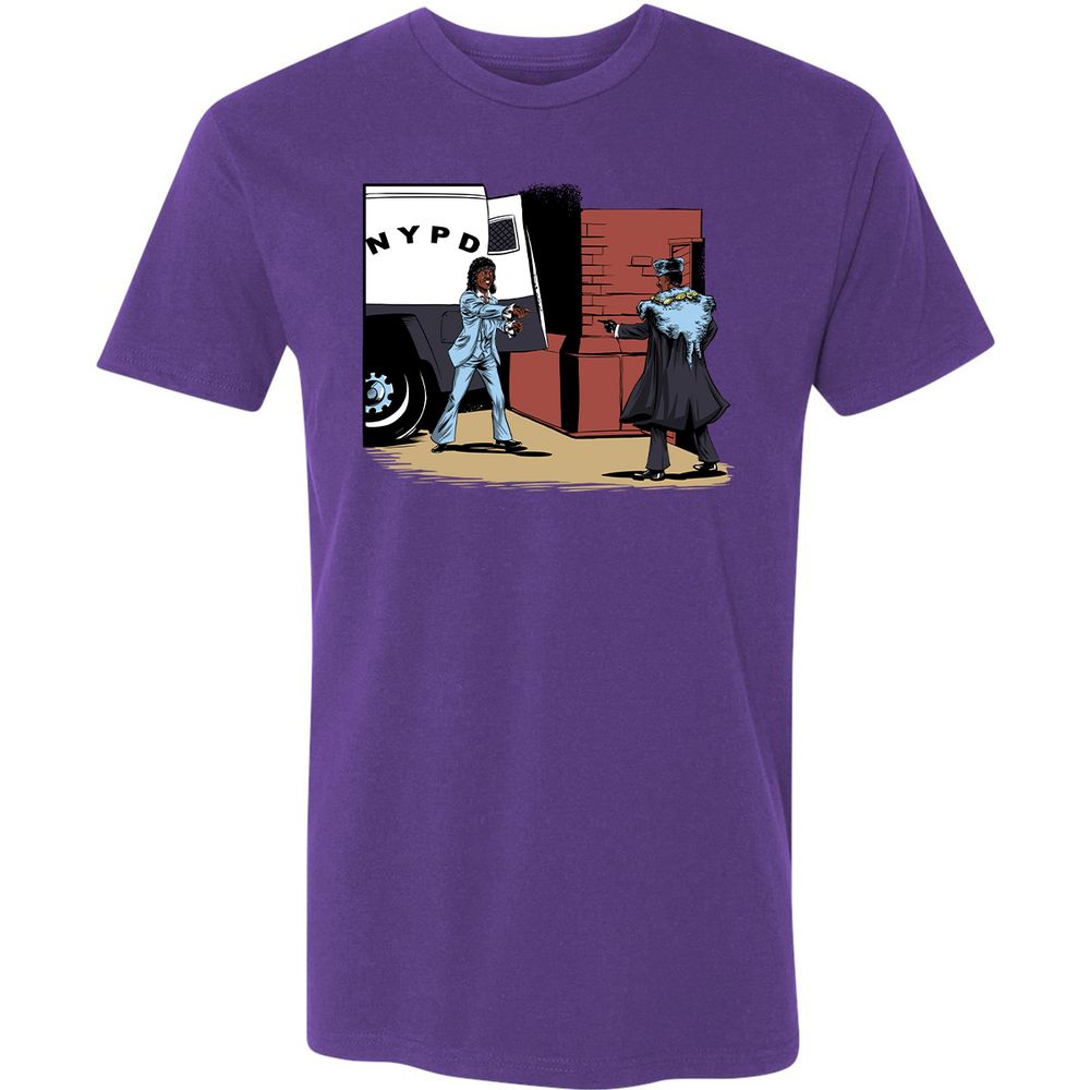 Premium Unisex T-Shirt - V7CE95S5 - Purple Rush - 7