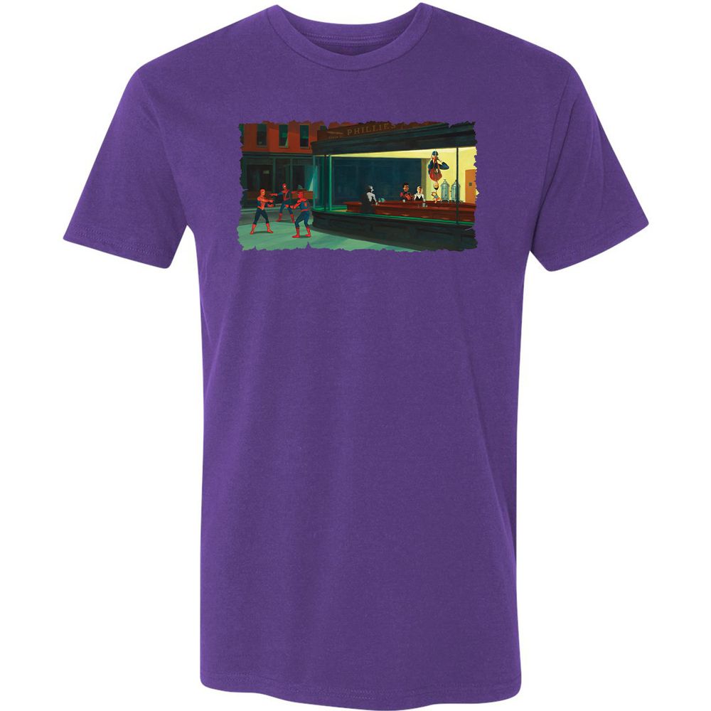 Premium Unisex T-Shirt - LEXFWJZD - Purple Rush - 7