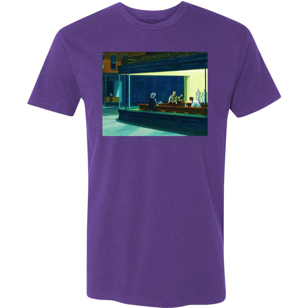 Premium Unisex T-Shirt - 15SYWD6E - Purple Rush - 7