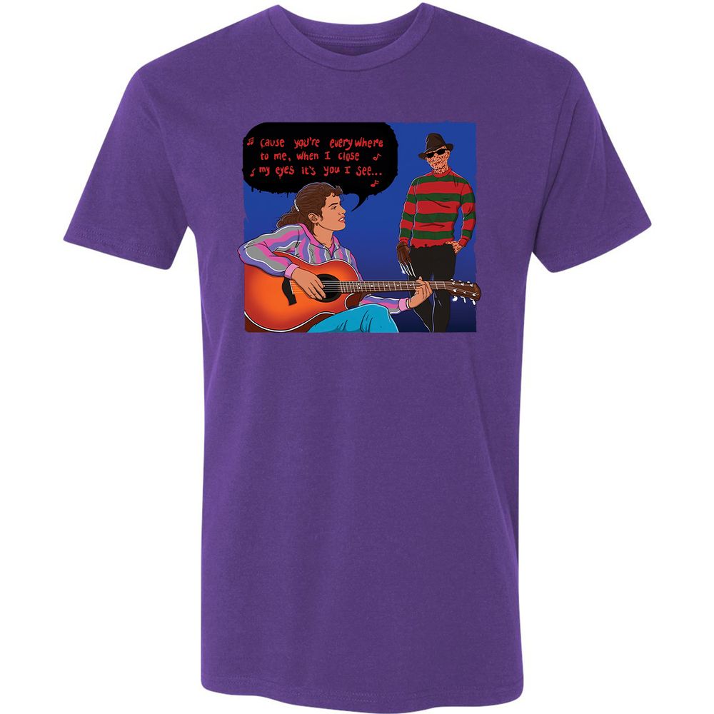 Premium Unisex T-Shirt - LUWX4581 - Purple Rush - 7