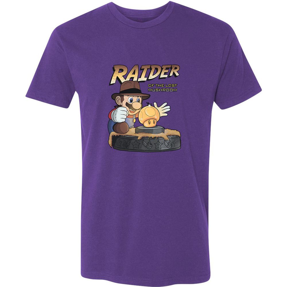 Premium Unisex T-Shirt - XGZ5BSTR - Purple Rush - 7