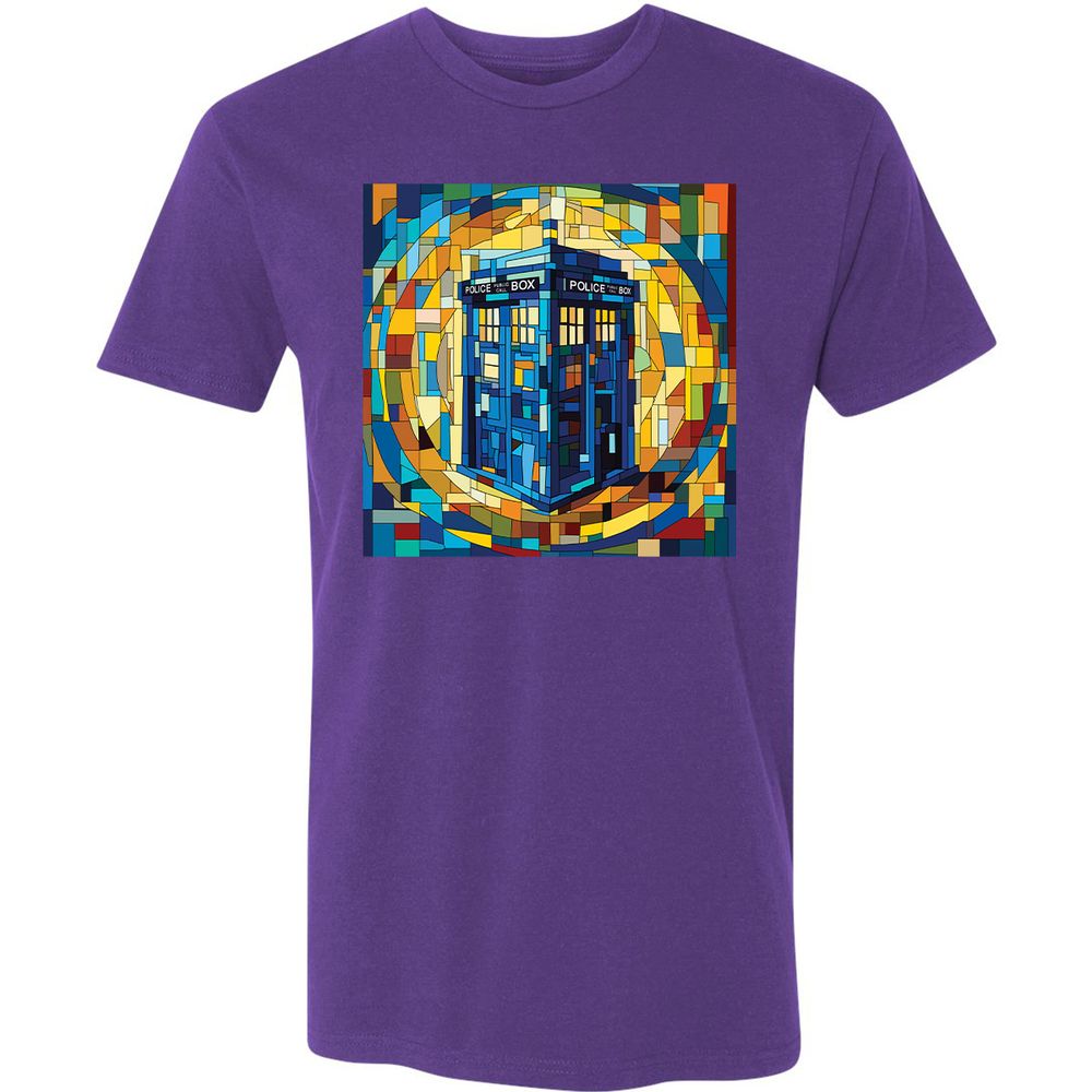 Premium Unisex T-Shirt - E4B8WHRK - Purple Rush - 7
