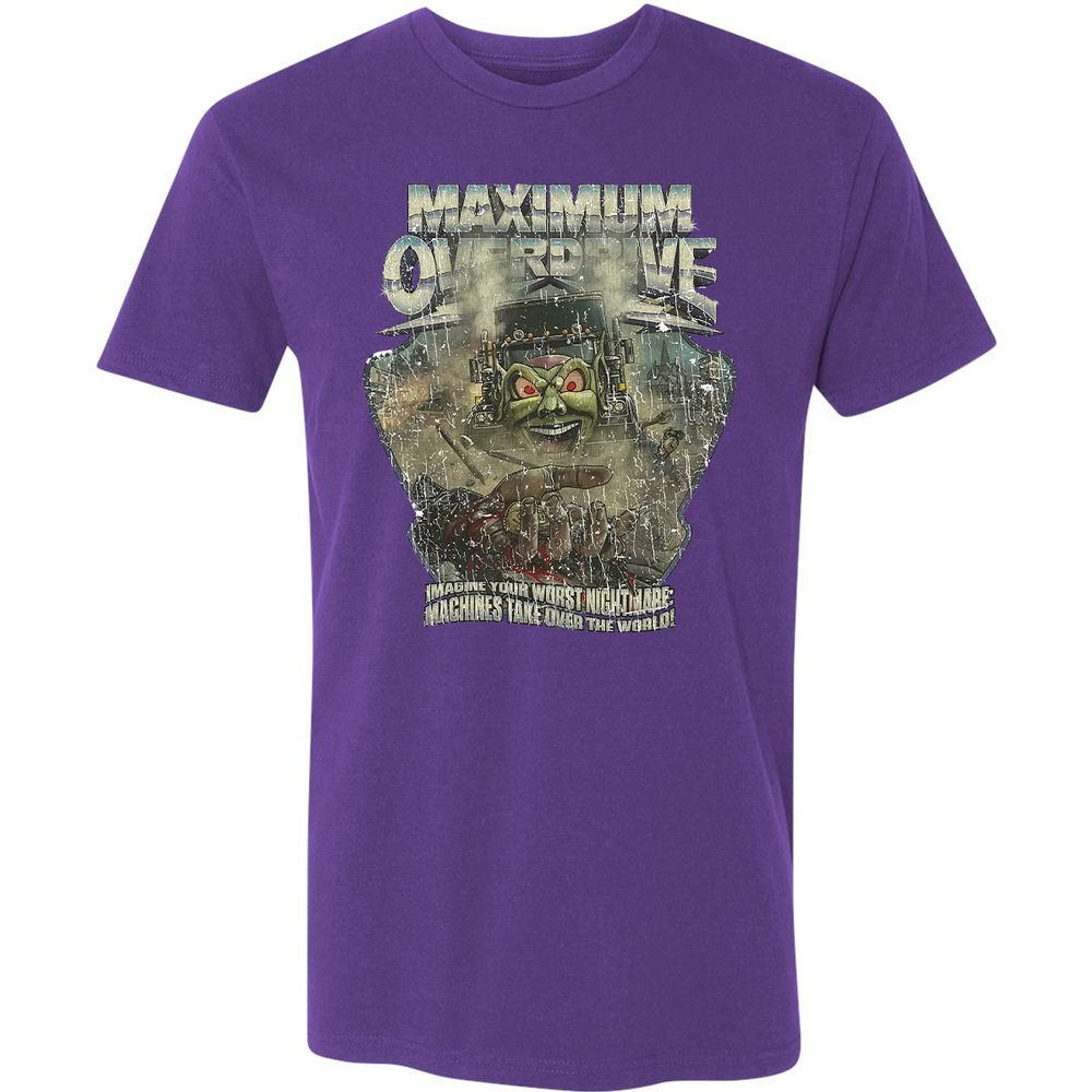 Premium Unisex T-Shirt - XMF3NPT1 - Purple Rush - 7