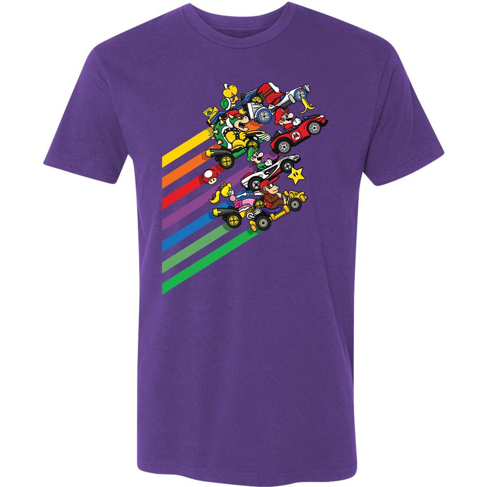 Premium Unisex T-Shirt - KKDL92JW - Purple Rush - 7