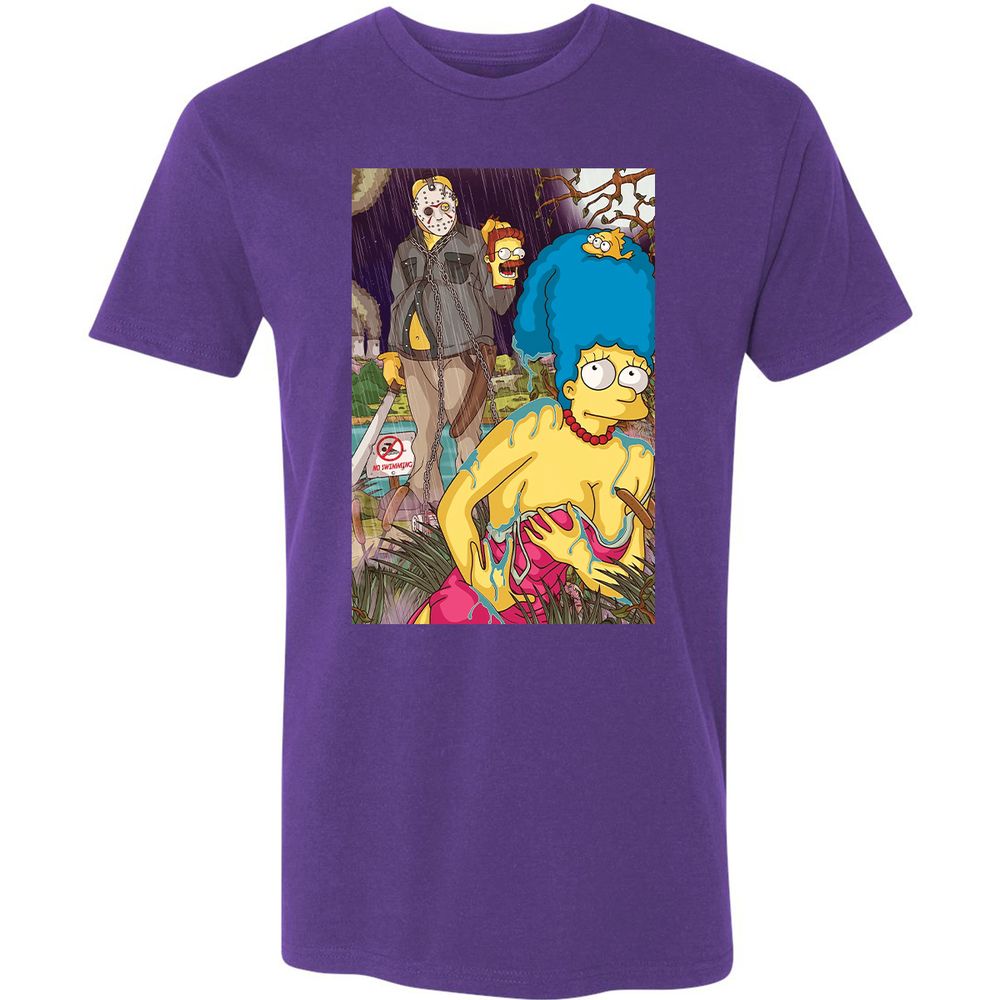 Premium Unisex T-Shirt - 1GPFRG1V - Purple Rush - 7