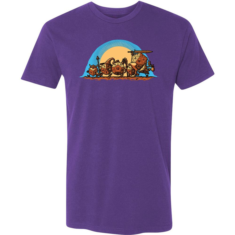 Premium Unisex T-Shirt - 4MMZBP3A - Purple Rush - 7