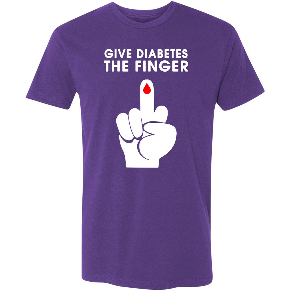Premium Unisex T-Shirt - LA4XW56Z - Purple Rush - 7
