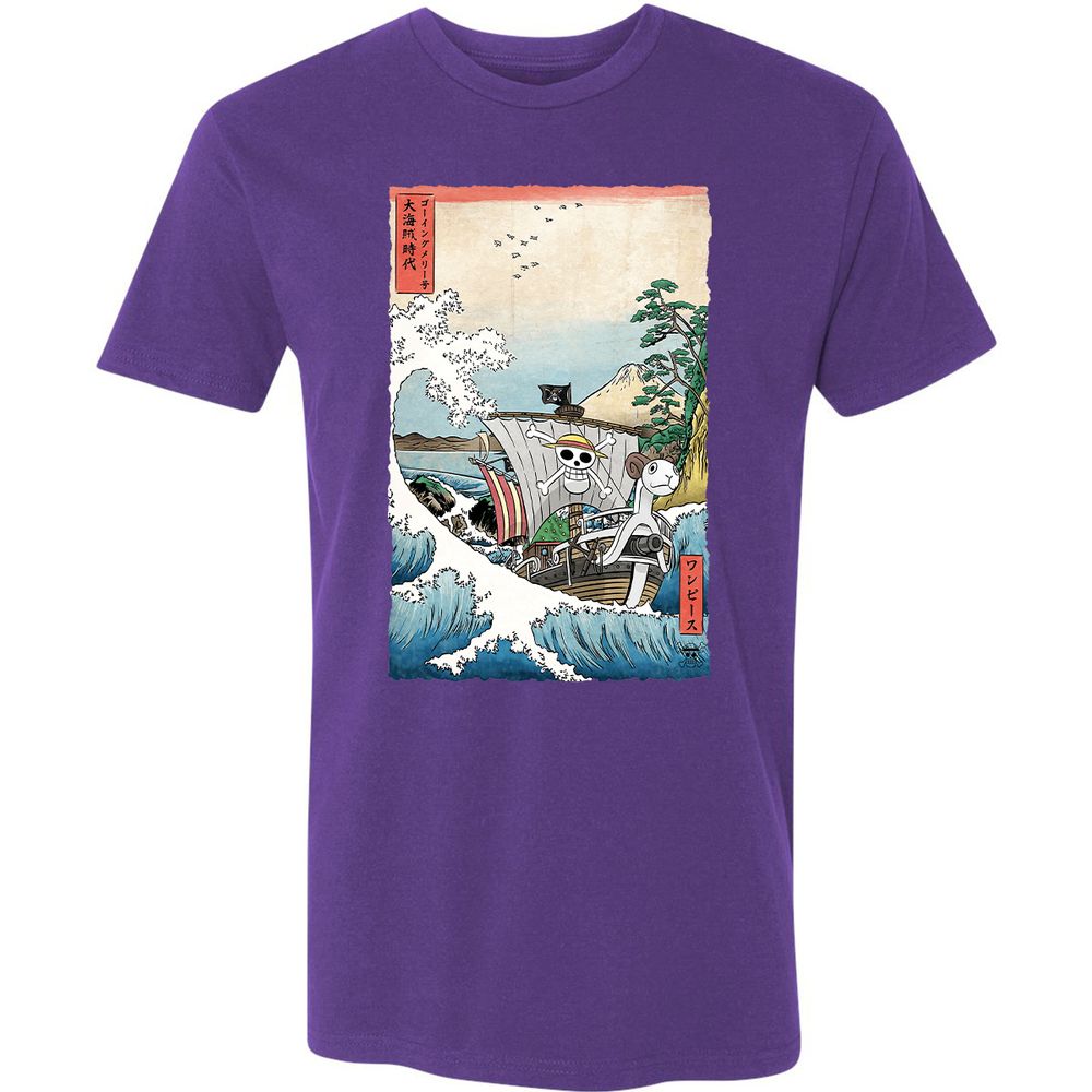 Premium Unisex T-Shirt - 84XP128R - Purple Rush - 7
