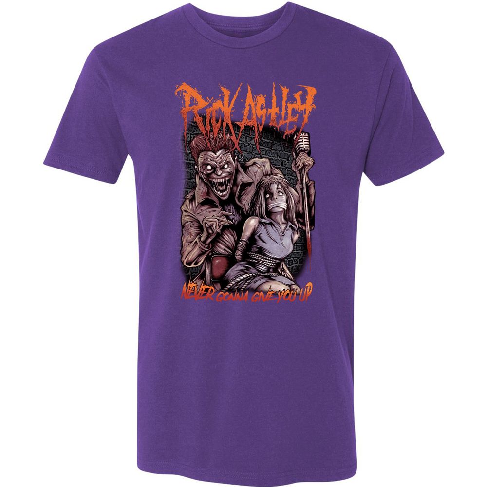 Premium Unisex T-Shirt - QLMVY35M - Purple Rush - 7