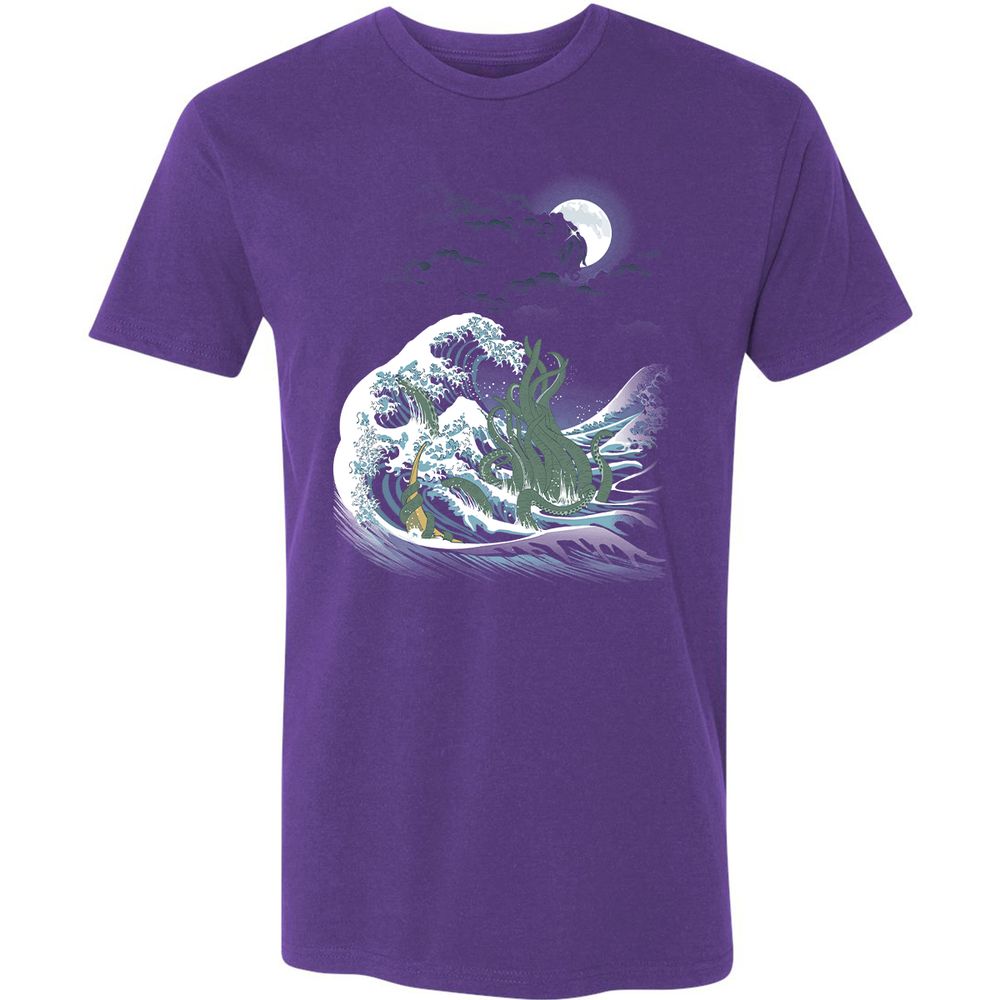 Premium Unisex T-Shirt - BHSHM8WL - Purple Rush - 7