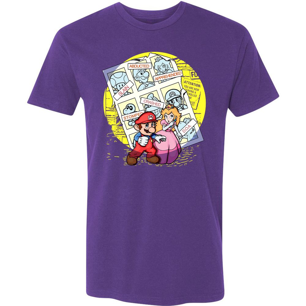 Premium Unisex T-Shirt - XJZMMTBK - Purple Rush - 7