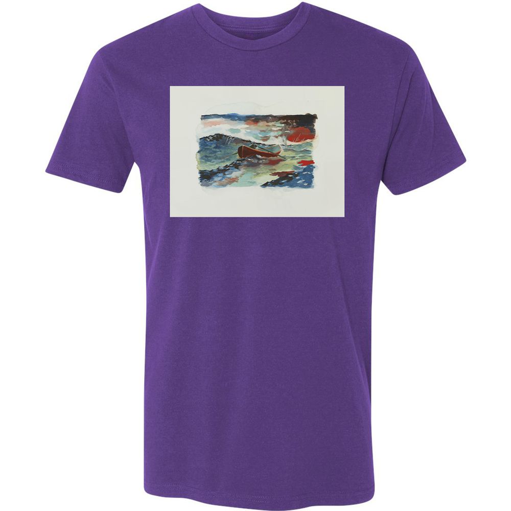 Premium Unisex T-Shirt - 2YXLU91B - Purple Rush - 7