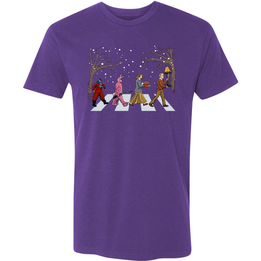 Premium Unisex T-Shirt - MNXCVNAC - Purple Rush - 7