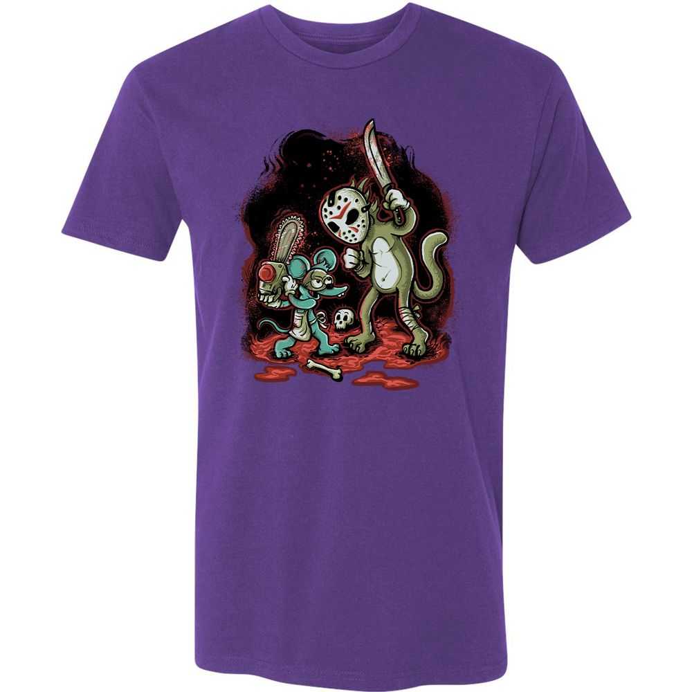 Premium Unisex T-Shirt - SXHG5UNH - Purple Rush - 7